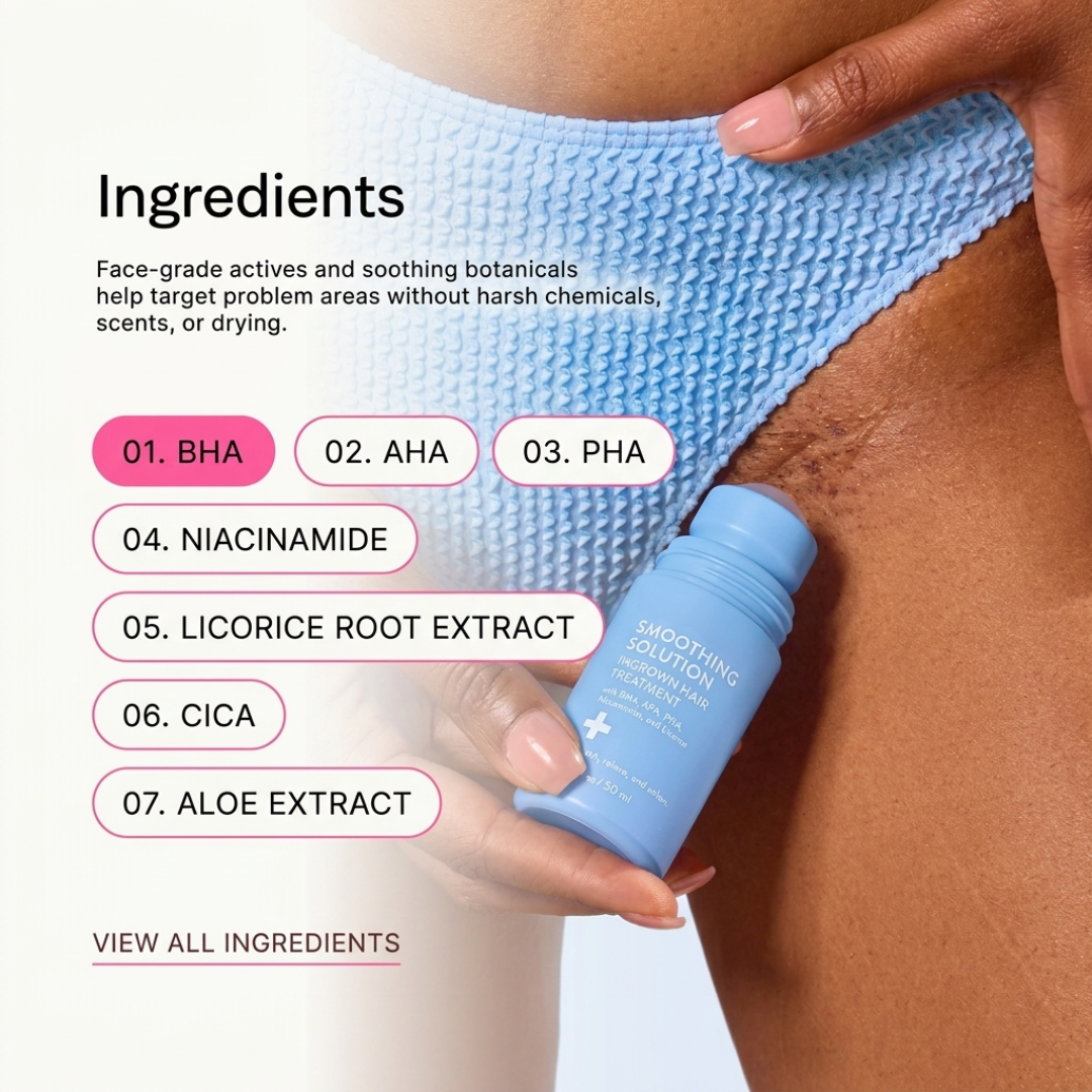 Smoothing Solution Ingrown Hair Treatment